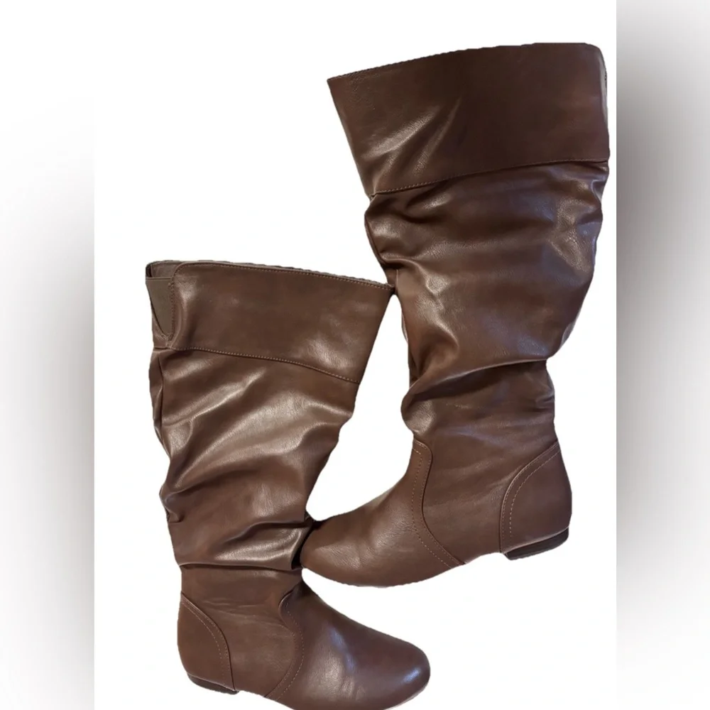 Dream Pairs Chocolate Knee high Boots size 8.5